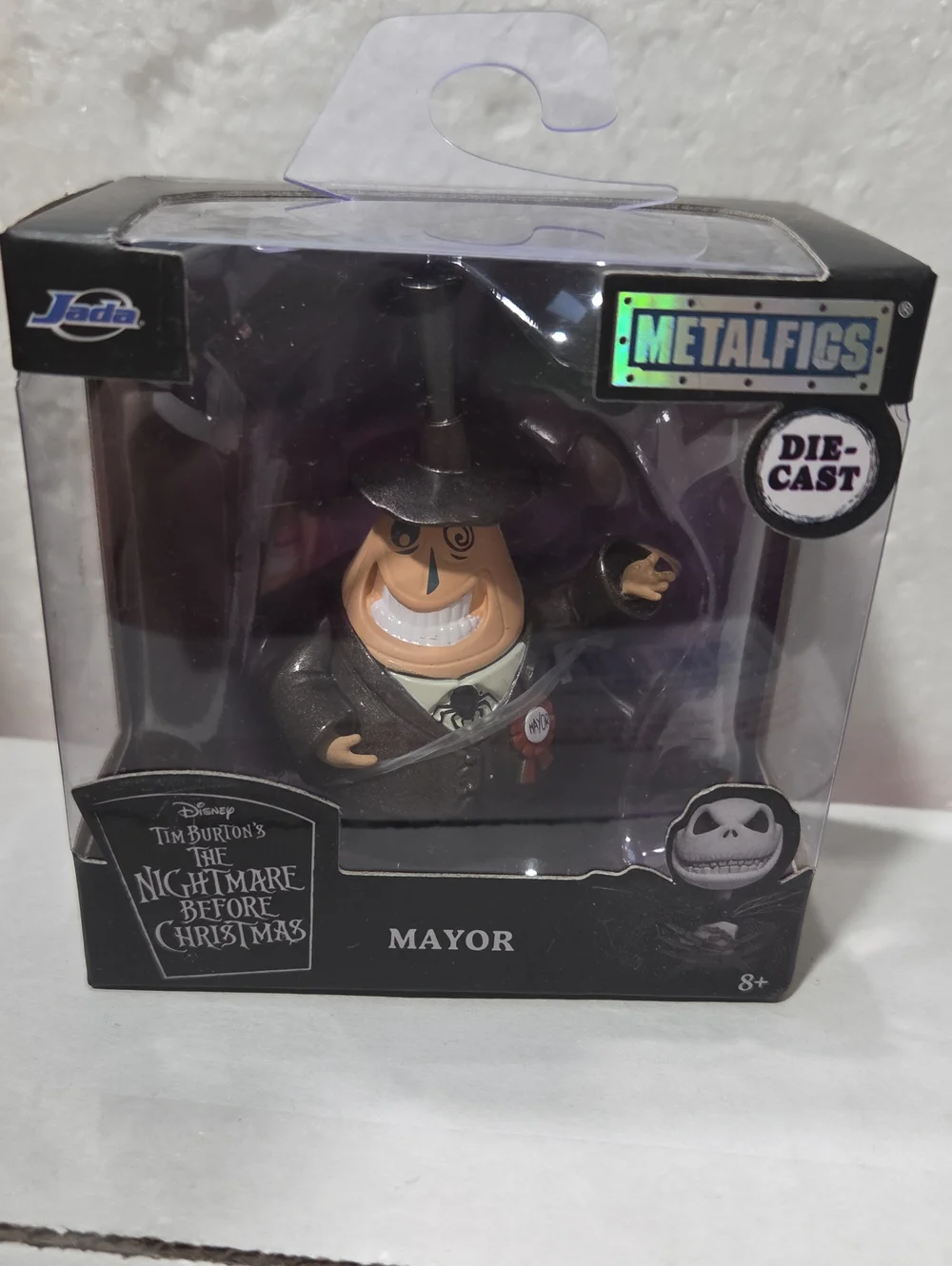 The Nightmare Before Christmas Mayor Die-Cast Figure - Black/Purple
